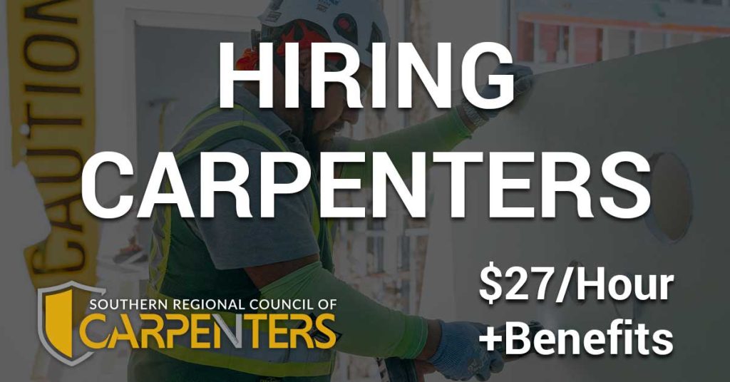 Hiring Carpenters
